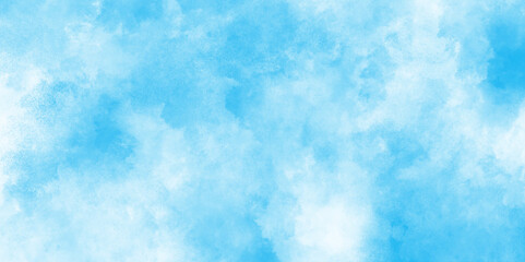 painted grunge and grainy light blue clouds watercolor background, The sky blue texture clouds paper texture, shiny beautiful light blue cloudy sky, light ocean blue watercolor abstract texture.