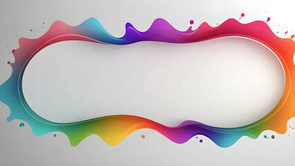 Artifical Intelligence generated Abstract abstract banner design template elements. Modern Brochure Design .