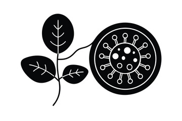 Biological Vector Illustration of Photosynthesis in Plant Cells
