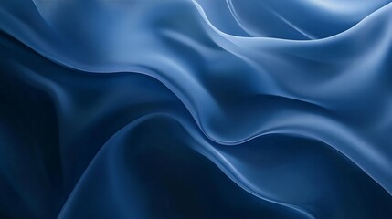 Obraz premium A blue background with a grainy texture and smooth color changes. Great for covers, wallpapers, brands, and social media. 