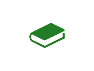Simple Icon of Stacked Books on white  Background . A minimalist icon of  books stacked vertically on a plain gray and white  background. 