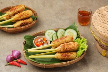 Sate Lilit is a variant of satay from Bali. This satay is made from pork, fish, chicken or beef,...
