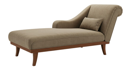 Isolated Chaise Lounge