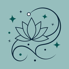 abstract floral background