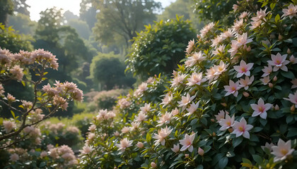 wild flowers in the garden