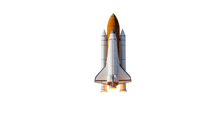Isolated Space Shuttle