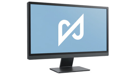 Isolated Computer Monitor