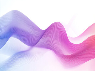 Fototapeta premium 3D Rendering Of Abstract Digital Data Illustration Multi Colored Waves