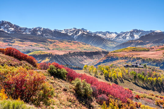 Fall colors in the Senffels range of Colorado