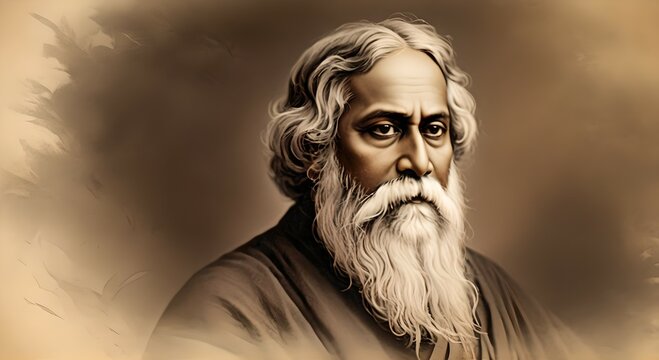 Rabindranath Tagore Tagore Jayanti, a well known poet, writer, playwright, composer, philosopher, social reformer and poet from India 
