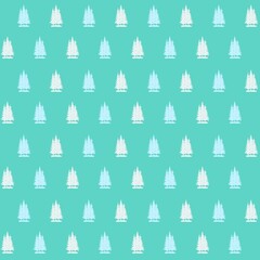seamless christmas tree pattern
