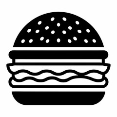 hamburger vector illustration