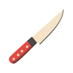 Simple Chef Knife Illustration for Culinary or Cooking Designs