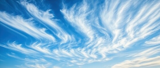 Obraz premium Cloudy blue sky background