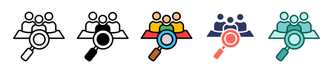 Human Resource multiple icon