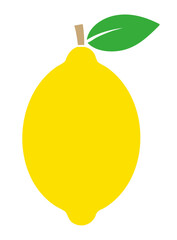 Cytryna kolorowa grafika