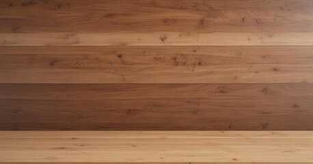 Fototapeta premium Light to dark brown wood gradient, smooth surface , natural wood, natural