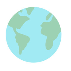 vector illustration of earth globe