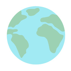 vector illustration of earth globe