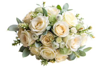 Cream and Sage Wedding Florals