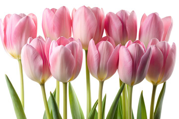 Fototapeta premium Soft Pink Tulip Collection