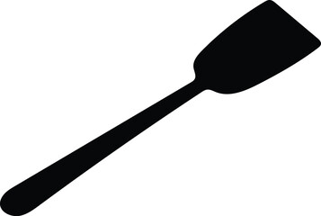 spatula silhouette vector illustration