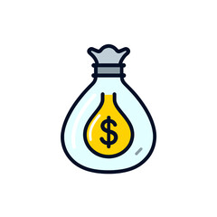 Money_Bag_Icon_Illustration_Financial_Wealth_Concept_Image_Representing_Savings_Investment_Income_Success_Business_Finance_and_Economic_Growth