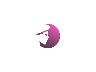 Beauty face logo