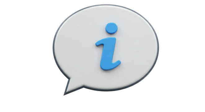 Isolated Information Icon