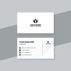 Business card design template, Clean professional business card template, visiting card, business card template.