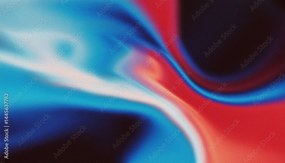 Leinwandbilder vibrant red and blue swirl abstract background for digital branding, web design, and modern print me