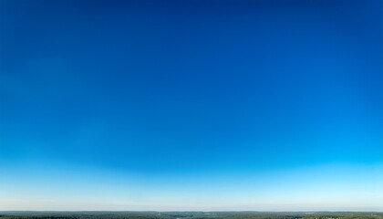 clear blue sky with no clouds