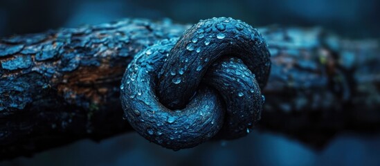 Captivating abstract image showcasing a mesmerizing swirling liquid curl in dark moody tones  The flowing organic pattern creates a serene calming and almost meditative visual experience