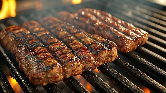Delicious Grilled Meat, Juicy and Flavorful