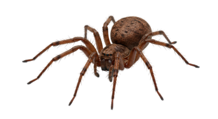 Isolated Brown Spider
