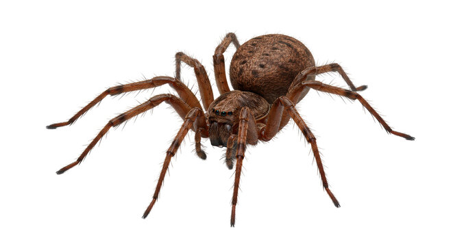Isolated Brown Spider