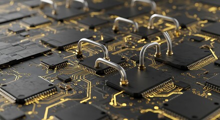 Circuit Board Close-up