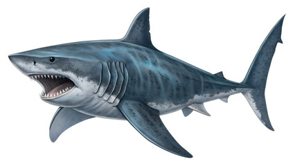 Naklejka premium basking shark