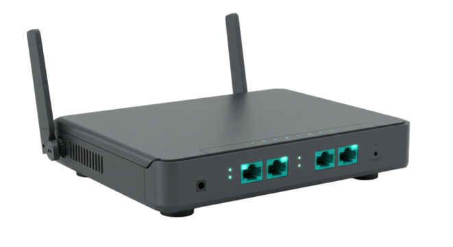 Isolated Wireless Router - Powered by Adobe