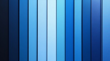 Shades of blue color swatches