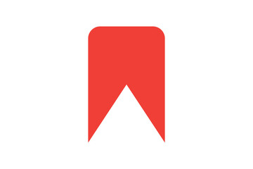 Bookmark, Favourite Line Vector Icon on White Background. Editable Stroke. Pixel Perfect. For Mobile and Web. Outline Vector Graphics.