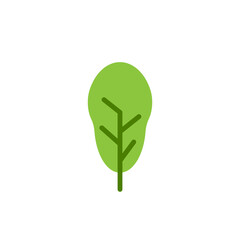 Leaves Shape Minimalist Rounded