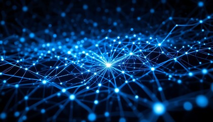 Futuristic Digital Globe with Glowing Data Connections &ndash; Technology & Global Network Visualisation