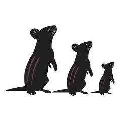 Rat-Design-silhouette 