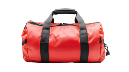 Professional Gym Bag Isolated on Transparent Background for Fitness Enthusiasts