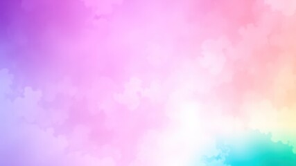 Dreamy Pastel Cloudscape Soft Hues and Airy Texture Background
