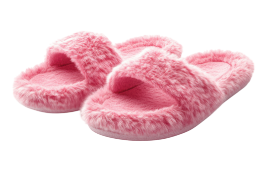 Cozy pink fluffy slippers for ultimate comfort perfect for relaxing evenings at home Soft warm fuzzy