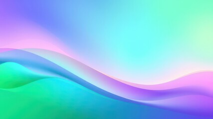 Fototapeta premium Abstract Pastel Wave Background Design with Smooth Gradient Transitions