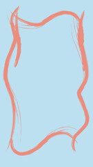 Cartoon Abstract Background Frame Border