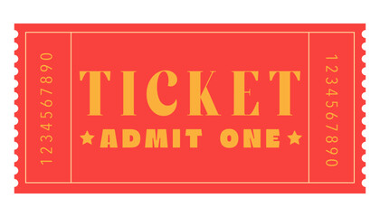 Ticket, Coupon sale, Ticket sale, Set tiket, Vintage Ticket